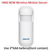 Wireless Infrared PIR Detector 433mhz PIR Sensor accessories for W2B W3B W4B PG103 106 107 WIFI home security GSM alarm system ► Photo 2/4