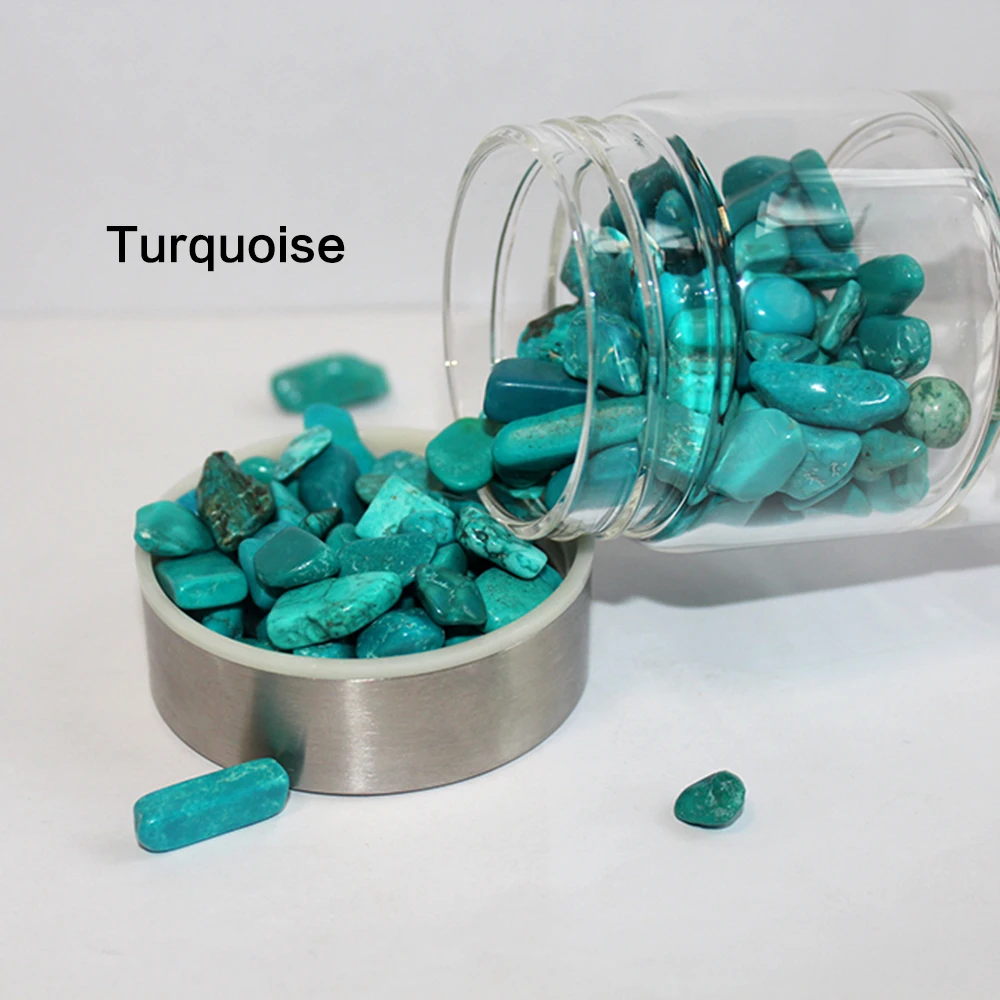 Turquoise Runyangshi натуральный кристалл стеклянная бутылка для воды целебная палочка эликсир кварцевый кристалл целебная бутылка - Цвет: Turquoise