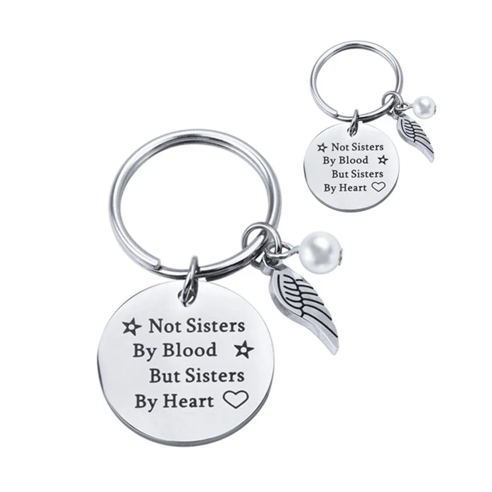 Best Friend Keychain Friend Jewelry Friendship Gift Ideas for Women Teens Girls 