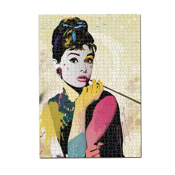 

1000 Pieces Jigsaw World Character Paintings Adult Youth Large Handmade Puzzle Jigsaw Decompression Gift Early Education Toys