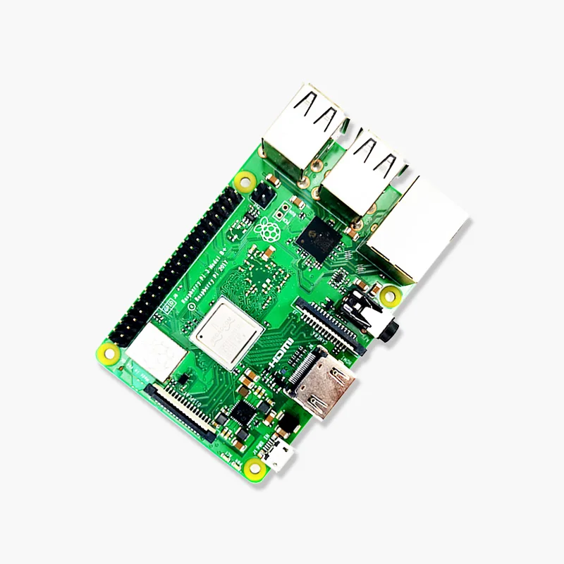 Raspberry pi Modelo b Mais Raspberry Pi3 b Plus pi 3b Wi-fi Bluetooth Suporte Power-over-ethernet Original - Imagem 4