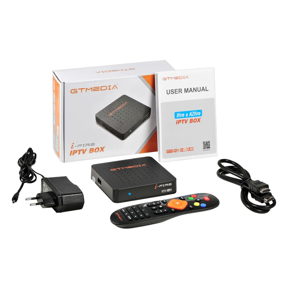 i -fire smart tv box MPEG4 media player support H.265 to watch tv and  Europe iptv America iptv arabic iptv subscription