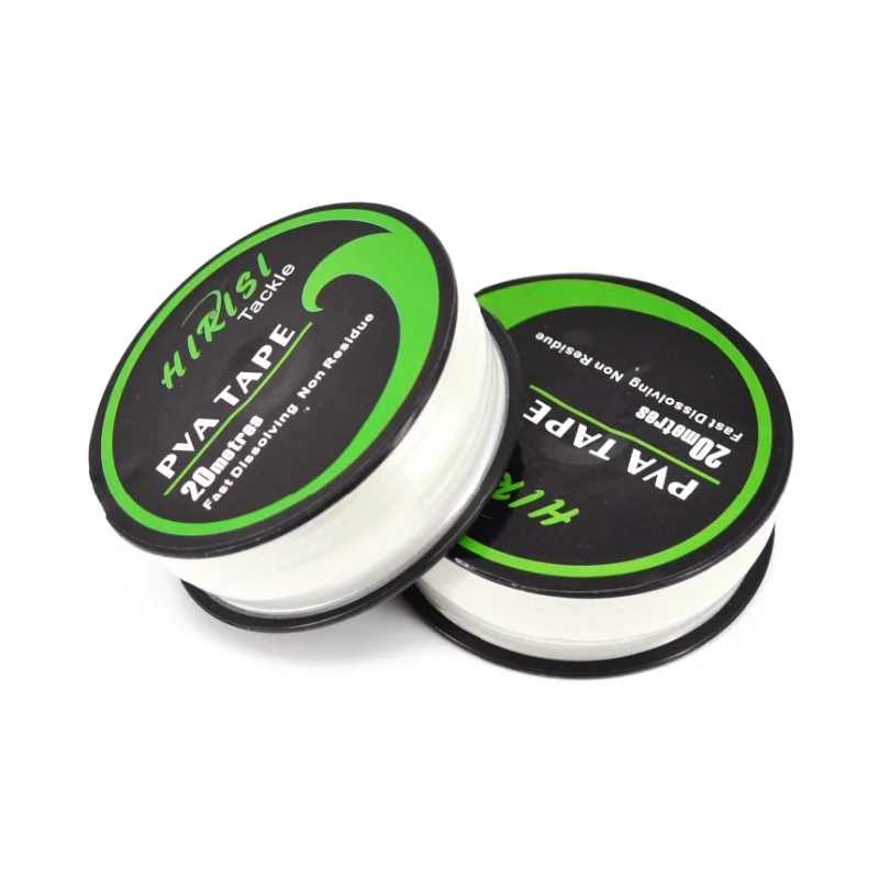 

New Fishing Fast Water Dissolving Carp Fishing Tools Water-soluble Film Bollie String Fishing Feeder 10mm X 20m PVA Tape