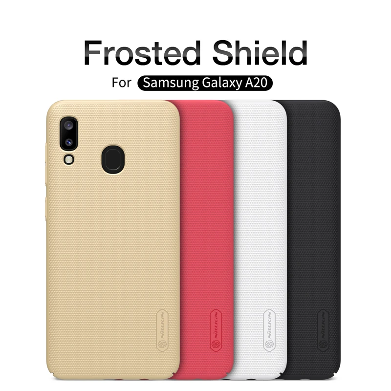 For Samsung Galaxy 20/A20e case Nillkin frosted shield PC hard plastic back protective cover samsung A20 phone |