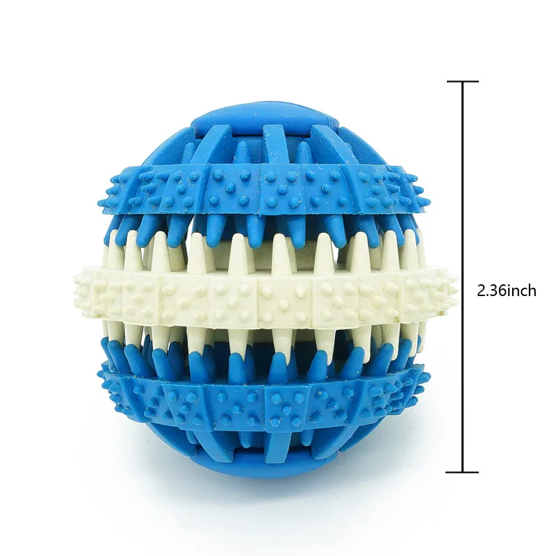 1 шт. игрушка для собак утечка мяч жевательная игрушка мяч головоломка игра сопротивление кусанию молярное вращение нетоксичный Стоматологическая защита для дрессировки игрушка для домашних животных