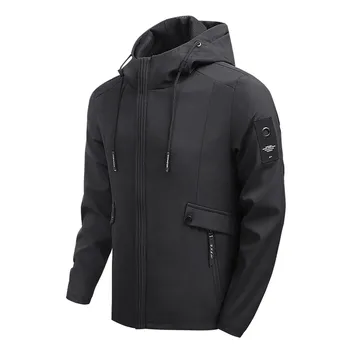 Autumn Winter Men's Fashion Windproof Waterproof Jackets Classic Warm Fishing Hiking Camping Climbing Jacket Tracksuits Coat 3