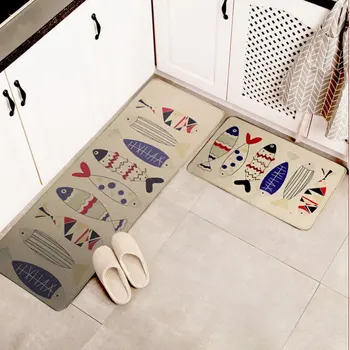 

2 Pcs Rug Anti Fatigue Kitchen Floor Mat Comfort Standing Mats Waterproof Kitchen Rugs Set Non Slip For Indoor Outdoor