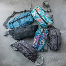 Waterproof unisex Waist Bag Fashion printing Chest Pack Outdoor Sports Crossbody Bag Casual Travel Male Bum Belt Bag