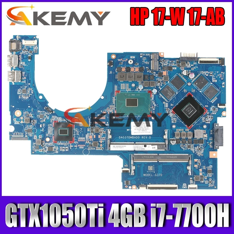 Материнская плата для ноутбука DAG37DMBAD0 G37D For HP PAVILION 17-AB 17-W серия материнская 915550-601 с