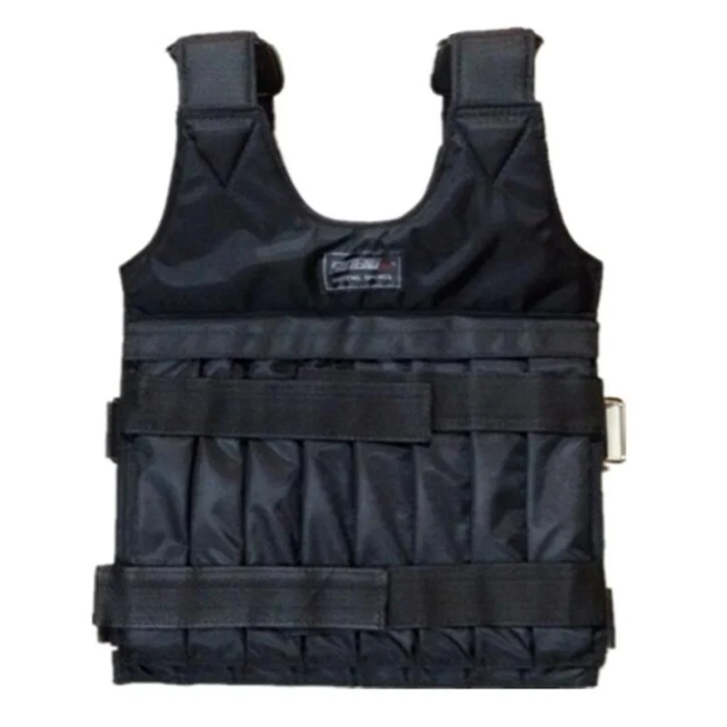 

SUTEN 20kg Loading Weighted Vest For Boxing Training Workout Fitness Equipment Adjustable Waistcoat Jacket Sand Clothing
