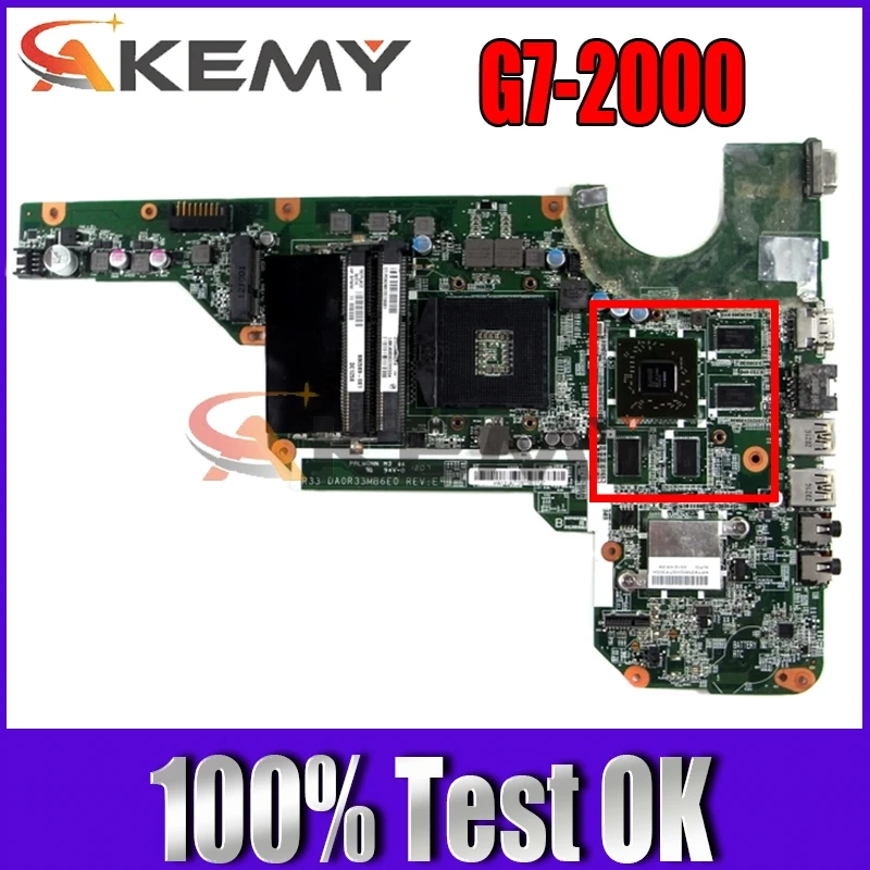 680570-501 680569-001 680569-501 для hp pavilion G4-2000 G6-2000 g7 ноутбук с 100% полностью протестирована
