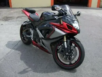 

GSXR 750 600 Candy Red w/ Black Grey Fairing for Suzuki GSX-R GS-XR 600 750 2006-2007