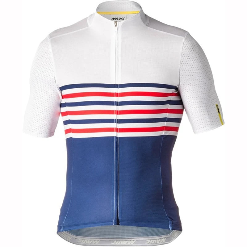 Новые наборы велосипедных костюмов мужские с коротким рукавом cycle jersey Белый Синий велосипед bib шорты с 9d гелевой подкладкой CoolMax Tuta из силикона