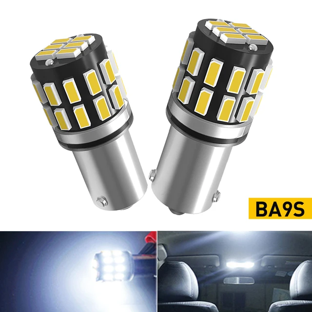 2X Canbus Ba9S H6W T11 T4W Żarówka Led 30Smd Led Światła Wewnątrz Samochodu Dla Geely Emgrand Ec7 X7 Mk 7 Citroen C1 C3 C5 X7 C4 Picasso Tanie I Dobre Opinie