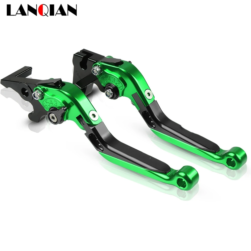 Мотоцикл регулируемая ручка сцепные рычаги для Kawasaki er6N ER6N ER-6N er6n 2009 2010 2011 2012 2013-17 тормоза сцепления