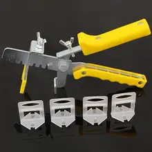 Пластиковый зажим локатор Распорки плитки выравнивания плоскогубцы напольная установка плитки строительные инструменты уменьшает давление на установщик