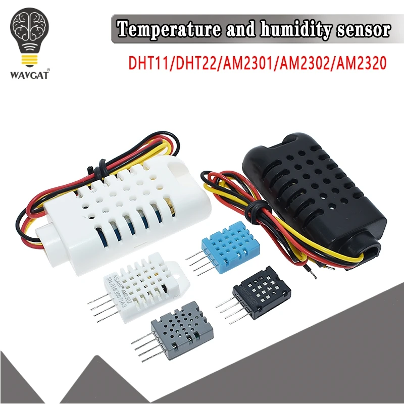 DHT11 DHT22/AM2302 DS18B20 Digital Humidity and Temperature Sensor Module 