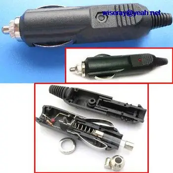 

DHL/EMS 100 Car Power Cigarette Plug with Fuse & Led Charger DIY-A8