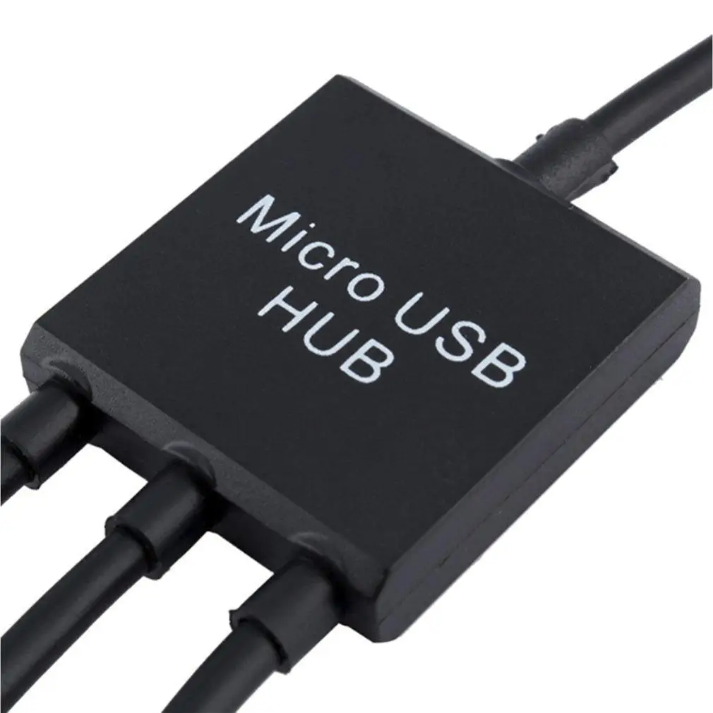 Micro usb-хаб OTG соединитель Spliter Кабель для зарядки и передачи данных