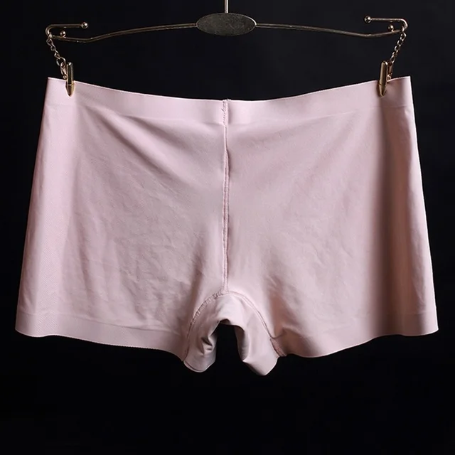 Breathable Ice Silk Women's Boxer Shorts Anti-Empty Safety Pants - Image 6
