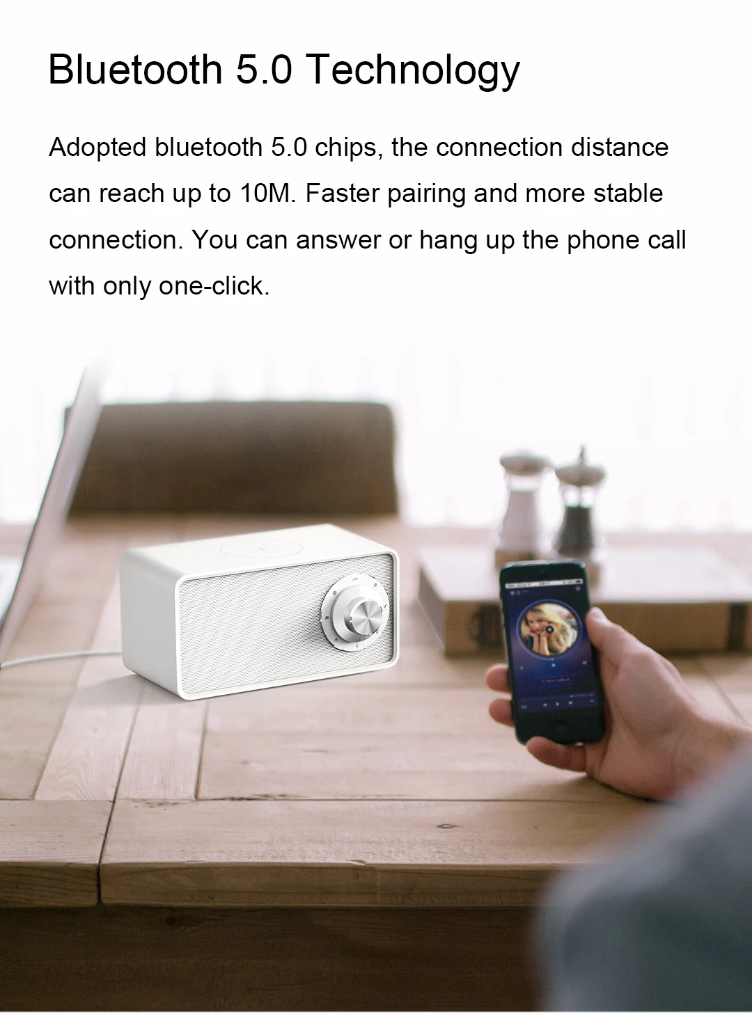 Qi Беспроводная зарядка Bluetooth 5,0 ударный динамик звук белый шум динамик 10 Вт быстрая Беспроводная зарядка помощь сна динамик