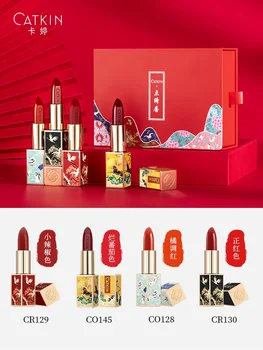 

CATKIN Lipstick Set Matte Waterproof Long Lasting Red Lipstick Set Beauty Makeup Gift China Cosme