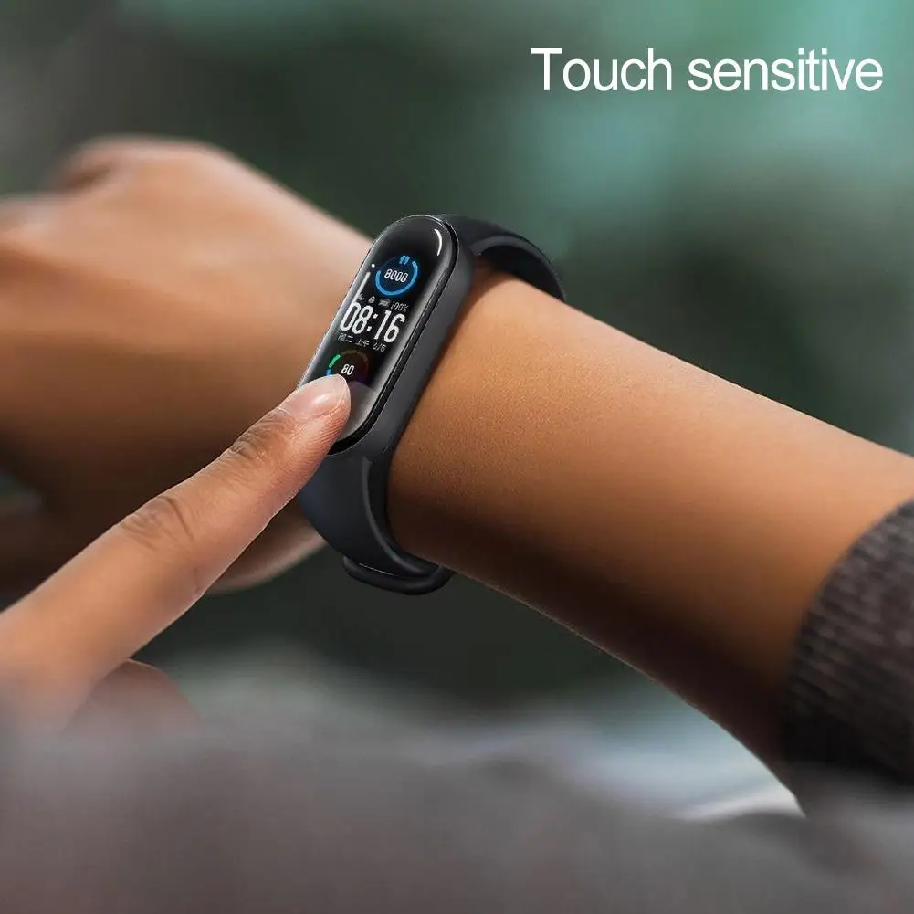 5 шт Гидрогелевая закаленная пленка для Xiaomi Mi Band умный браслет полный
