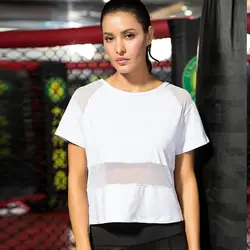 Дышащие быстросохнущие футболки женские свободные футболки однотонные мягкие спортивные топы женские топы для йоги женские шорты рукава
