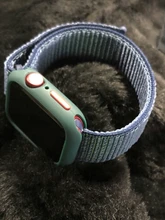 Caja de reloj para Apple Watch 6 5 4 SE 44mm 40mm silicona deporte protector de TPU cubierta protectora ver Shell para iWatch 3 2 1 42mm 38mm