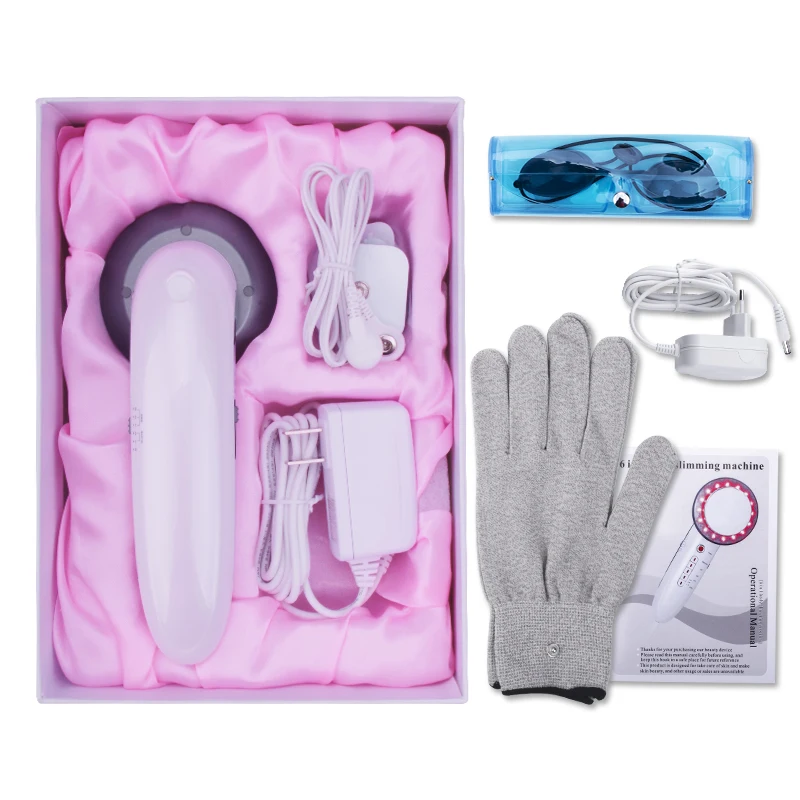 

6 IN 1 Ultrasound Cavitation Body Slimming Massager Anti Cellulite Body Weight Loss Infrared Acupuncture Therapy Machine