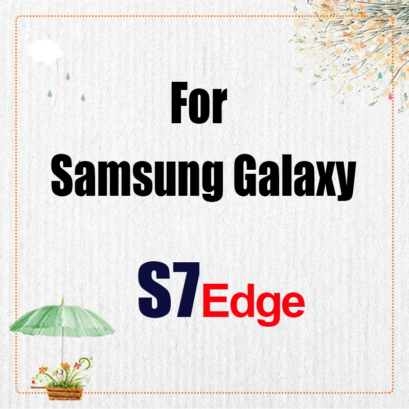 for galaxy S7edge LvheCn макияж набор девушка макияж Чехол для телефона чехол для iPhone 5 6s 7 8 plus 11 pro X XR XS Max samsung Galaxy S6 S7 edge S8 S9 - Цвет: for galaxy S7edge