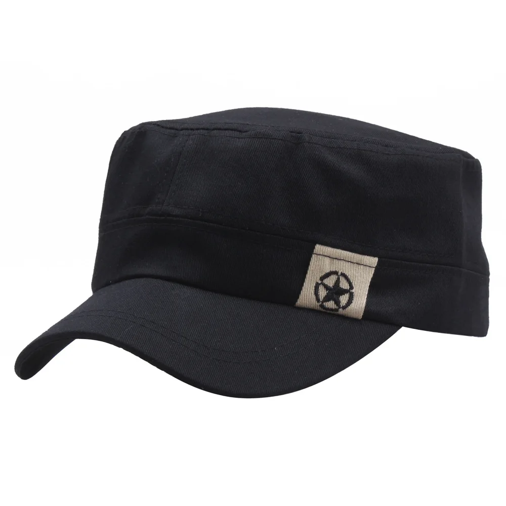

New flat cap spring and summer sun hat sun hat men and women military cap outdoor hat Baseball cap