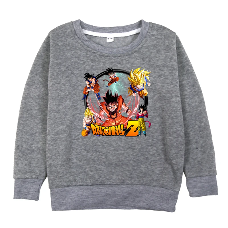 Hoodies 6 Детская толстовка; модная Милая толстовка с капюшоном для подростков в стиле аниме «Жемчуг дракона»; зимние футболки с длинными рукавами; новые толстовки для мальчиков и девочек - Цвет: Hoodies 6