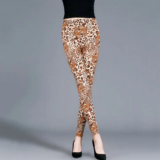 YSDNCHI Work Out Legging Sporting New Leopard Print Pants Women High Waist Legings Fitness Gym Push Up Trousers carhartt leggings