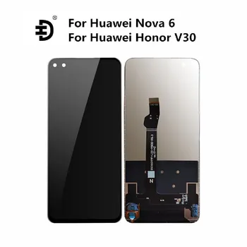 

6.57" Original Display For Huawei Honor V30 OXF-AN00 LCD Display Touch Panel Digitizer LCD For Huawei Nova 6 WLZ-AL10 WLZ-TL10