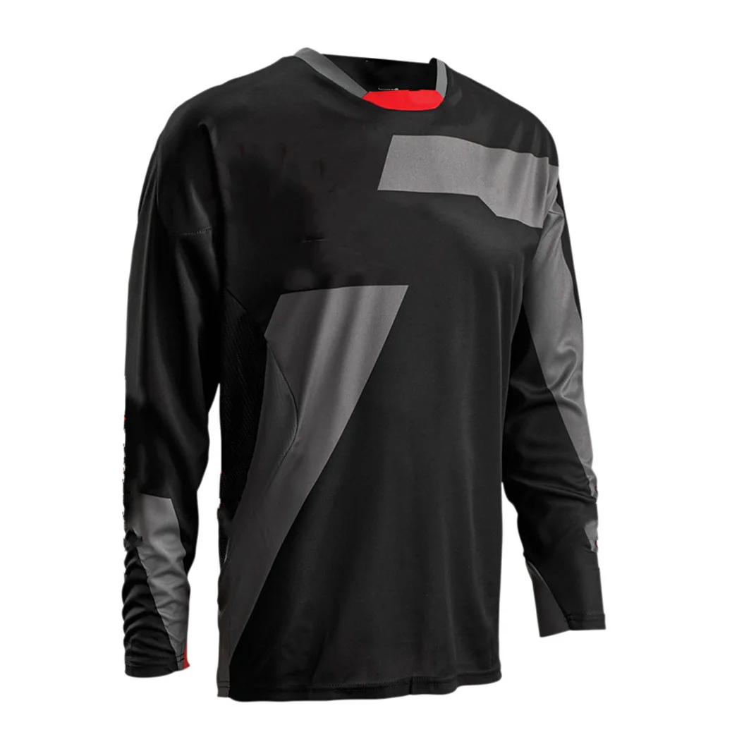Fabricante OEM de camisetas de ciclismo de montaña, ropa deportiva para carreras, nueva camiseta de manga larga 2021, ropa de ciclismo con estampado digital
