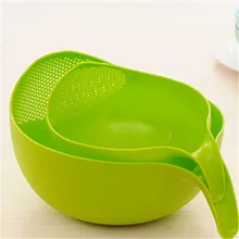 Пищевой пластиковый рис бобы для мойки гороха фильтр Фильтр Зеленый Розовый цветная корзина сито дренажный чистящий гаджет