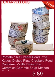 Тарелка, сервировочная посуда Cuenco Cocina, посуда для мороженого, Vajilla Tigela, керамическая столовая посуда, кухонная чаша