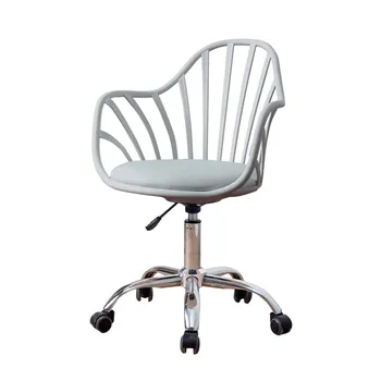 

H1 Nordic Computer Chair Household Fashion Rotary Chair Simple Black And White Simple Creative Mobile Office Rotary Chair Cheap