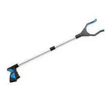 Novo 2021 amatt grabber reacher dobrável grabber pick up rotativa prendedor de lixo picker atingindo aids ferramenta extensão
