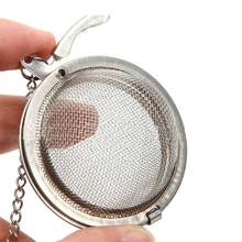 Сетчатый чайный шар из нержавеющей стали, 6 шт., 2 дюйма, ситечки для заварки чая, фильтры для чая, интервальный диффузор для чая