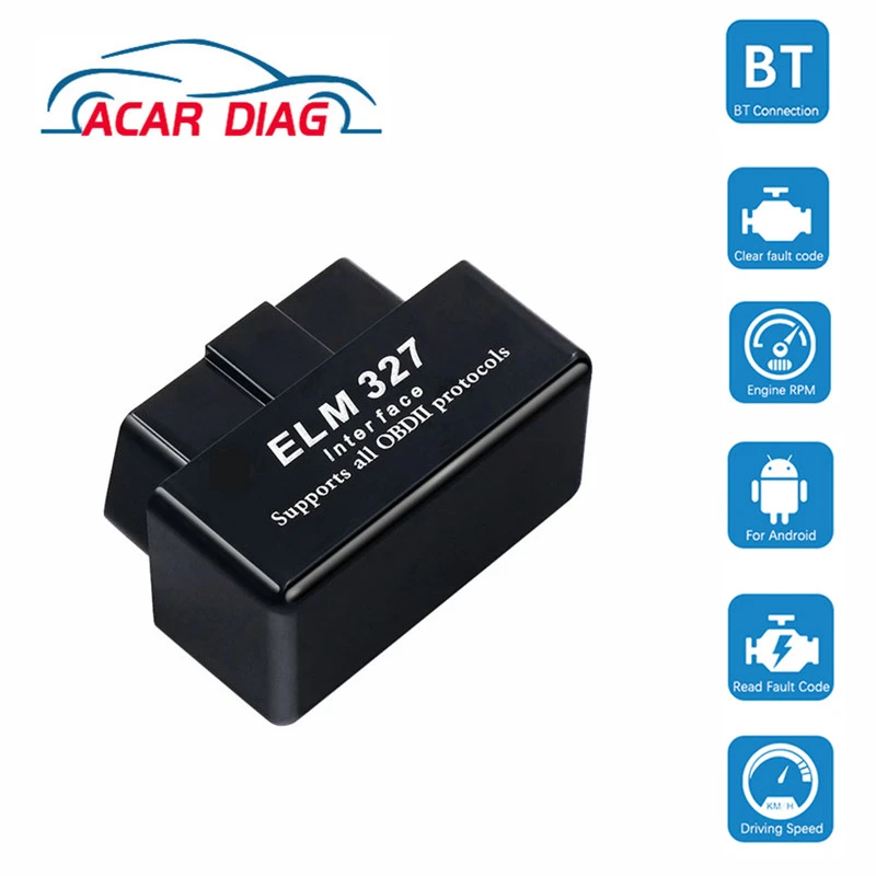 Double PCB Super MINI ELM 327 V1.5 Bluetooth ELM327 Code Scanner 1.5 PIC18F25K80 Chip for Android Torque OBD Bluetooth ELM 327 car battery trickle charger