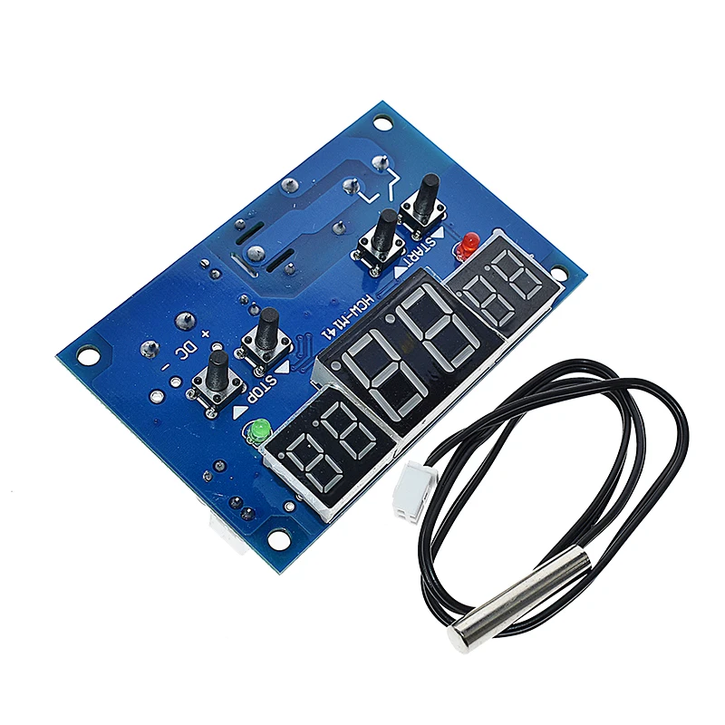 W1401 DC12V цифровой дисплей термостат интеллигентая (ый) регулятор температуры