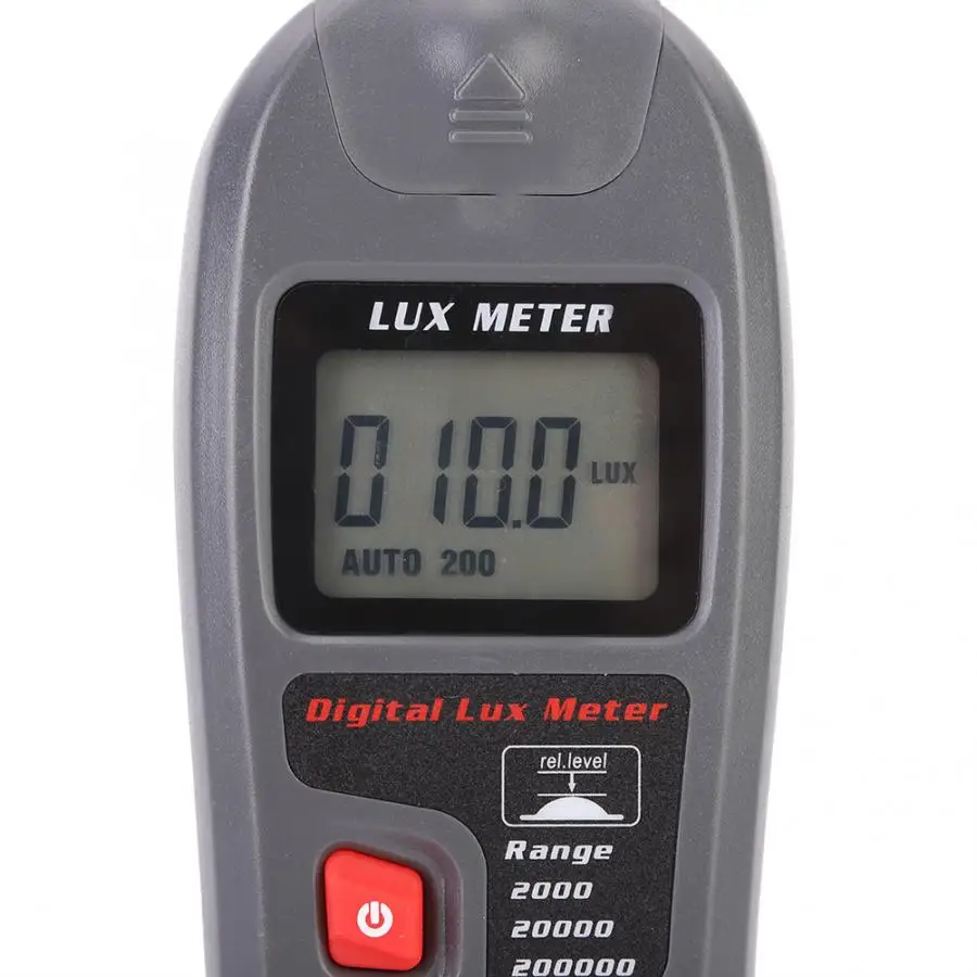 Мини Цифровой Люксметр ЖК-дисплей Дисплей ручной Люксметр люминометр фотометр лампа с люксметром метр с 200000 Lux