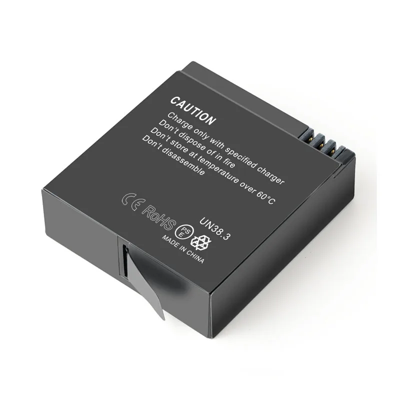 SJCAM SJ6 Legend аккумулятор 1000mAh литий-ионный дополнительный перезаряжаемый аккумулятор для оригинальных SJ6 акциоин аксессуары для камеры