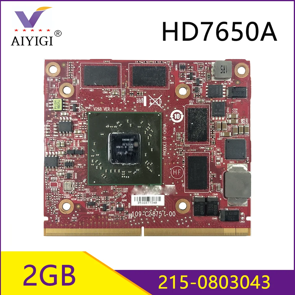 Видеокарта Radeon HD7650A HD7650 215-0803043 DDR3 2 ГБ с X-кронштейном для HP Eliteone 600 800 Compaq 8200 8300 Envy20 23