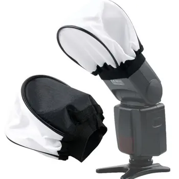 

Soft Camera Flash Diffuser Portable Cloth Softbox For Speedlight Reflective Cloth Cover Flash Accessories