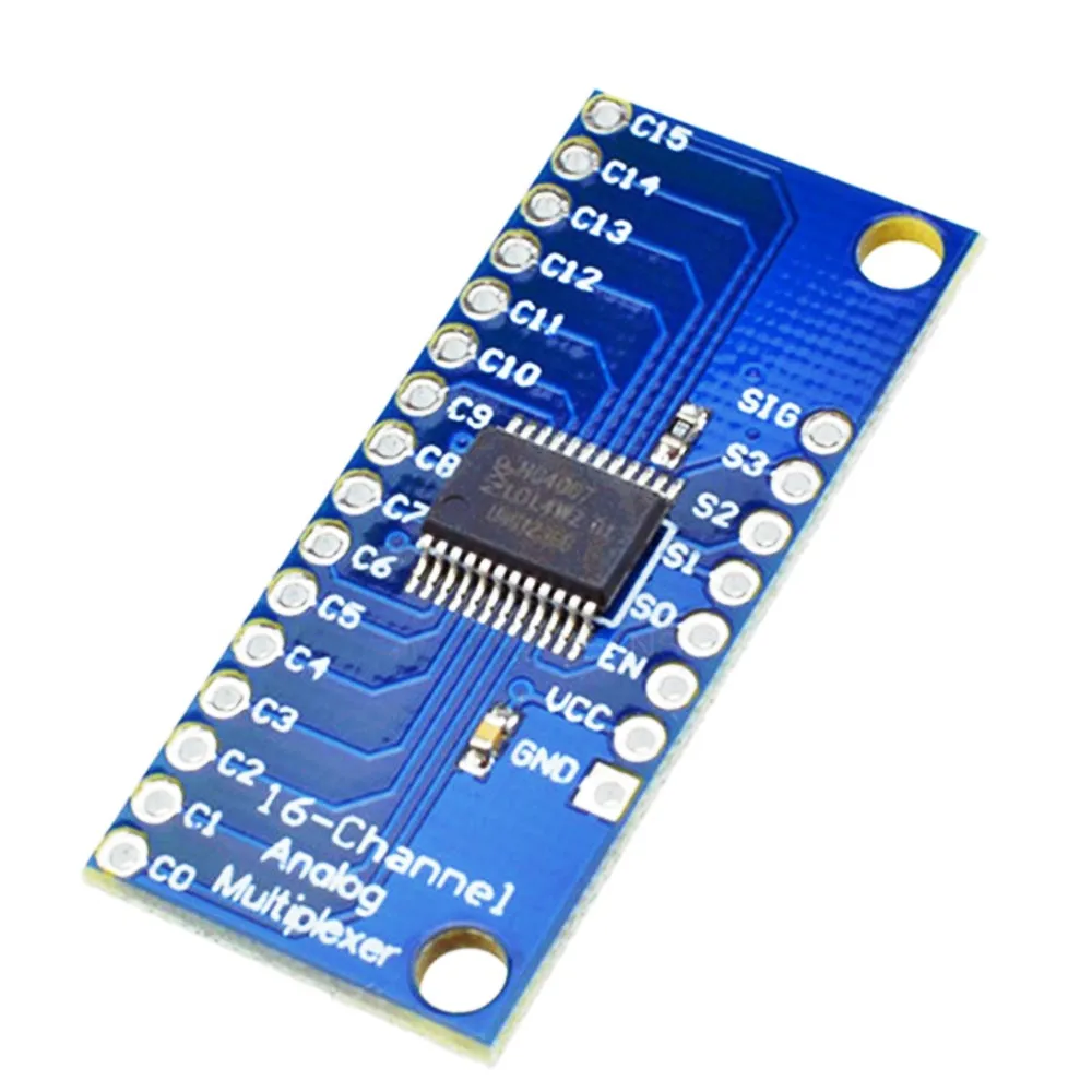 LEORY 5/10 шт. АЦП CMOS CD74HC4067 16CH канал аналоговый/цифровой мультиплексер модуль бортовой датчик контроллер Arduino