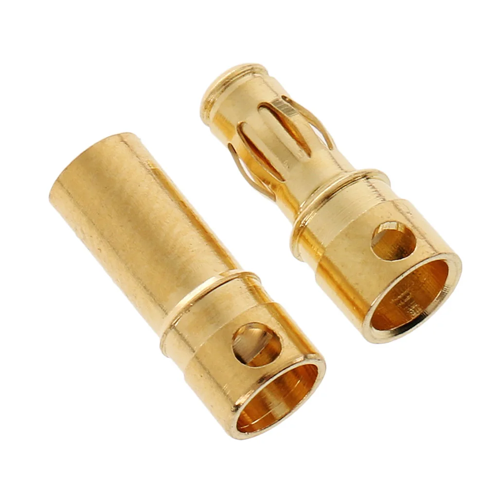 30 Pairs 3.5mm Gold Connector Banana Plug Male Female RC Battery ESC Motor