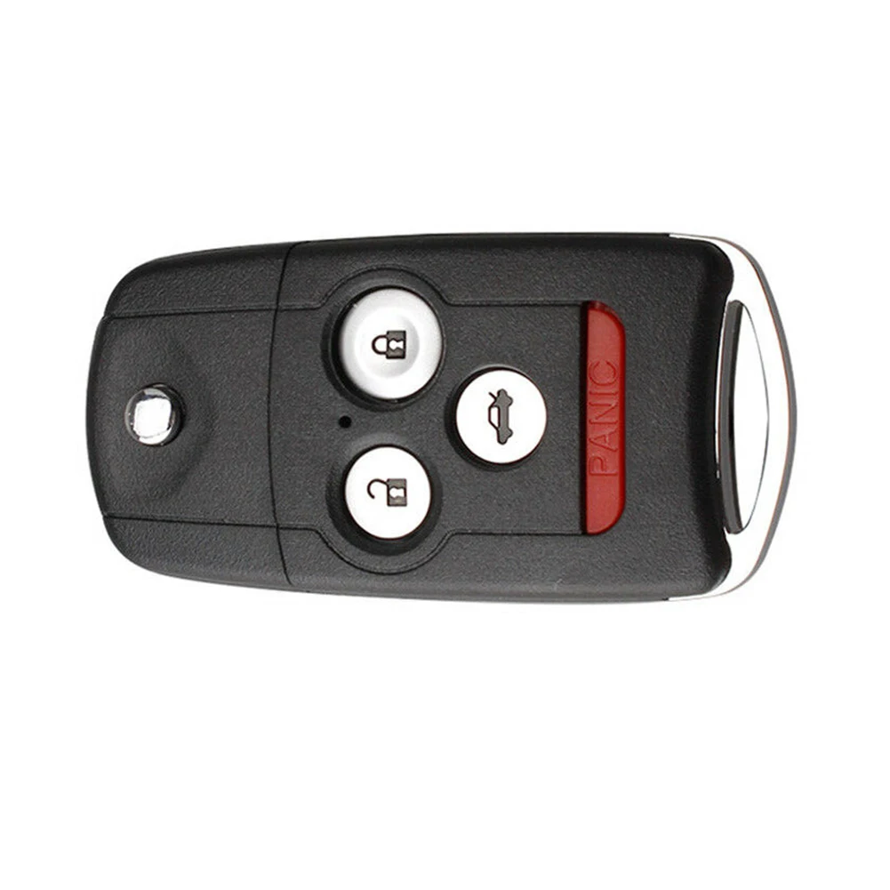 3+ 1 кнопки дистанционного флип-ключ для автомобиля Fob оболочки чехол для Honda Accord Acura TL TSX MDX RDX ZDX 2007 2008 2009 с Uncut Blade